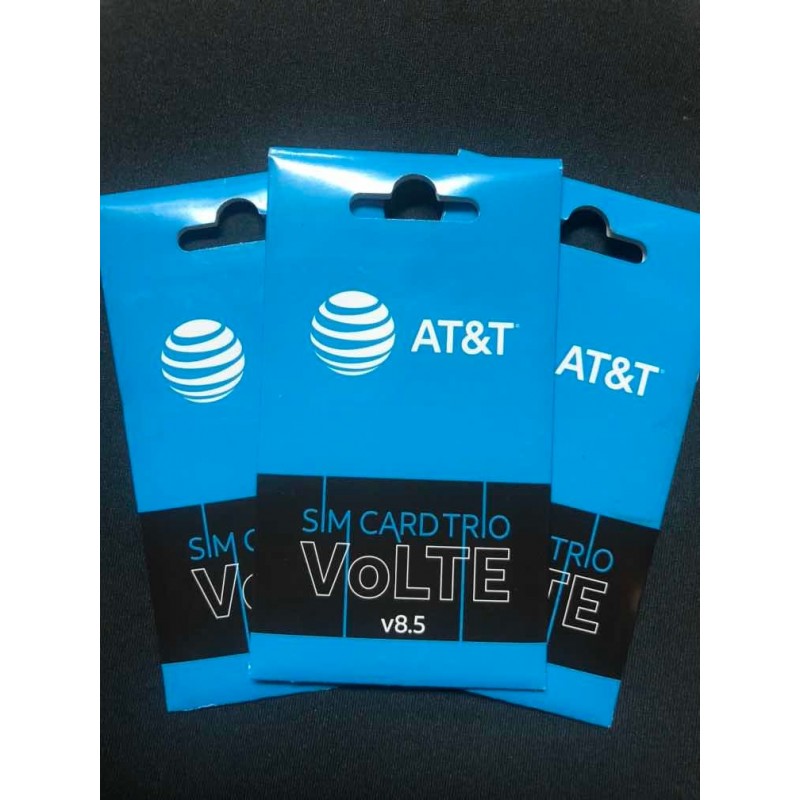 CHIP AT&T NUMERO NUEVO CON 100 DE SALDO