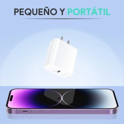 Cargador Iphone 20 watts con Cable Lighting GAR154