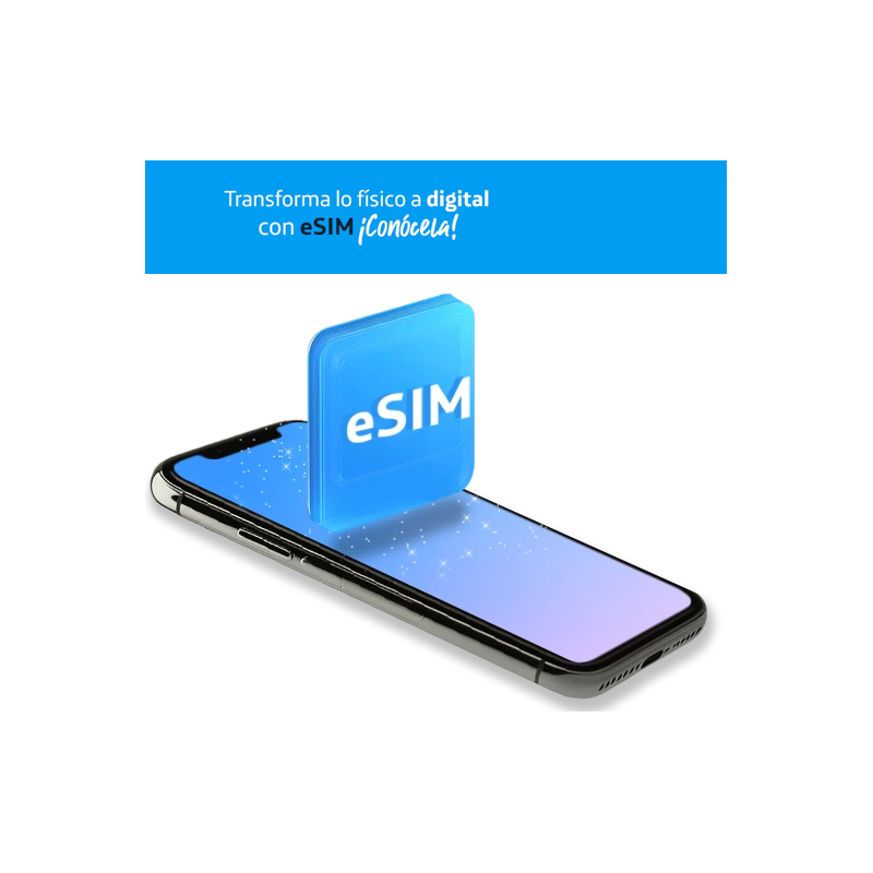 ESIM MOVISTAR PREPAGO NUMERO NUEVO CON 100 DE SALDO