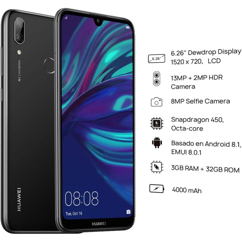 Huawei Y7 prime 2019 64GB + 4GM RAM