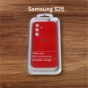 FUNDA DE SILICON PARA SAMSUNG S25 ROJA